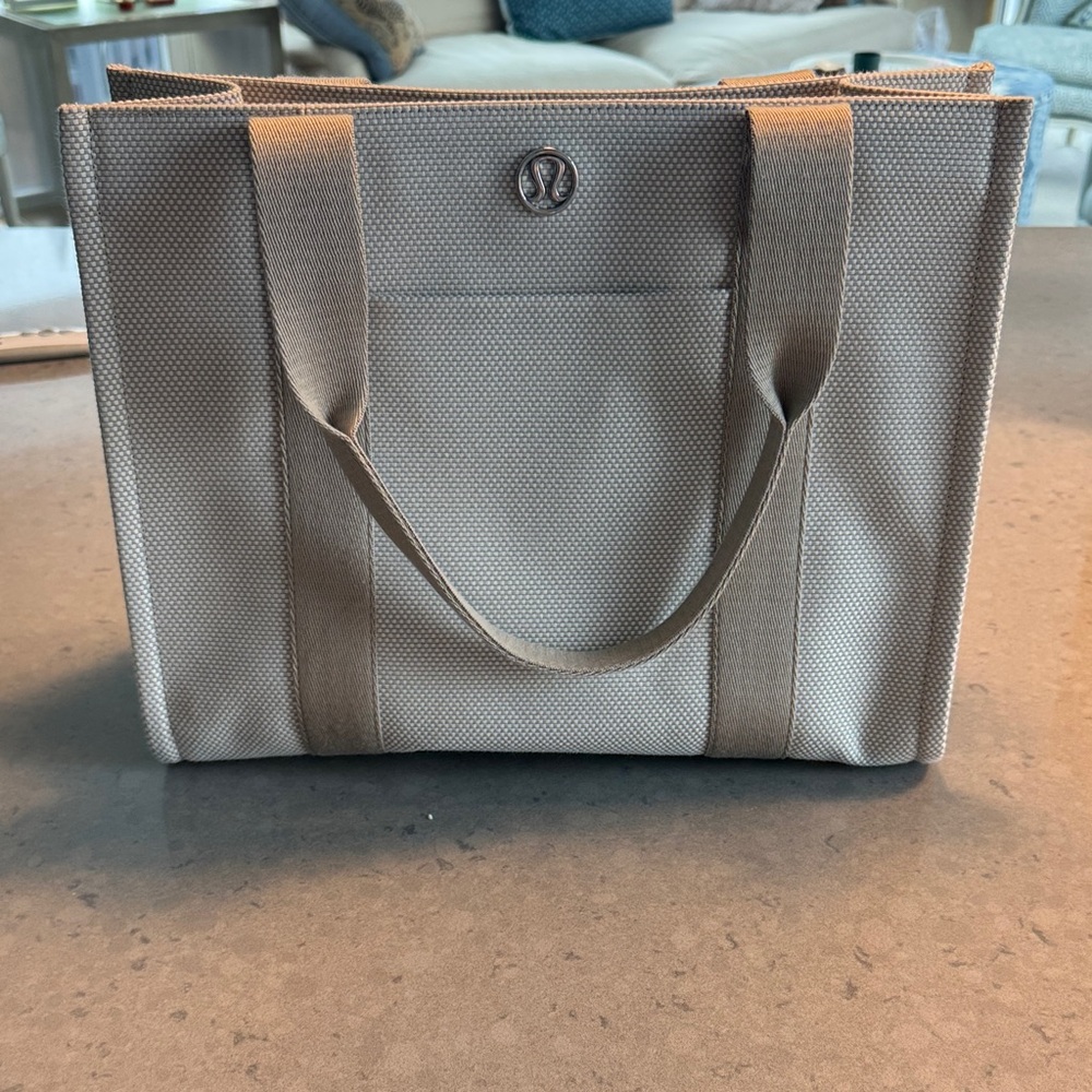 Lululemon Athletica Beige Tote Bag